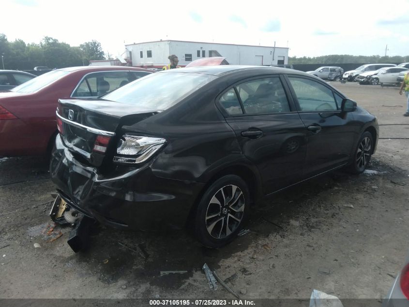 2013 HONDA CIVIC SDN EX - 19XFB2F88DE072543