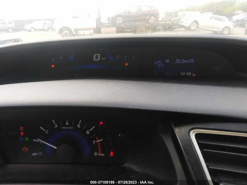 2013 HONDA CIVIC SDN EX - 19XFB2F88DE072543