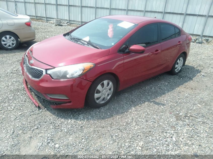 2016 KIA FORTE LX - KNAFK4A68G5457745