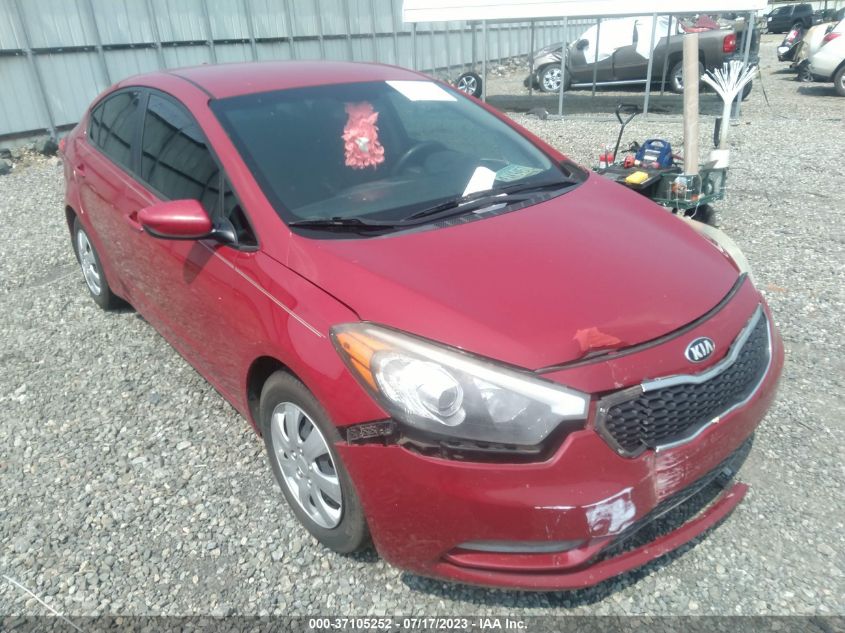 2016 KIA FORTE LX - KNAFK4A68G5457745