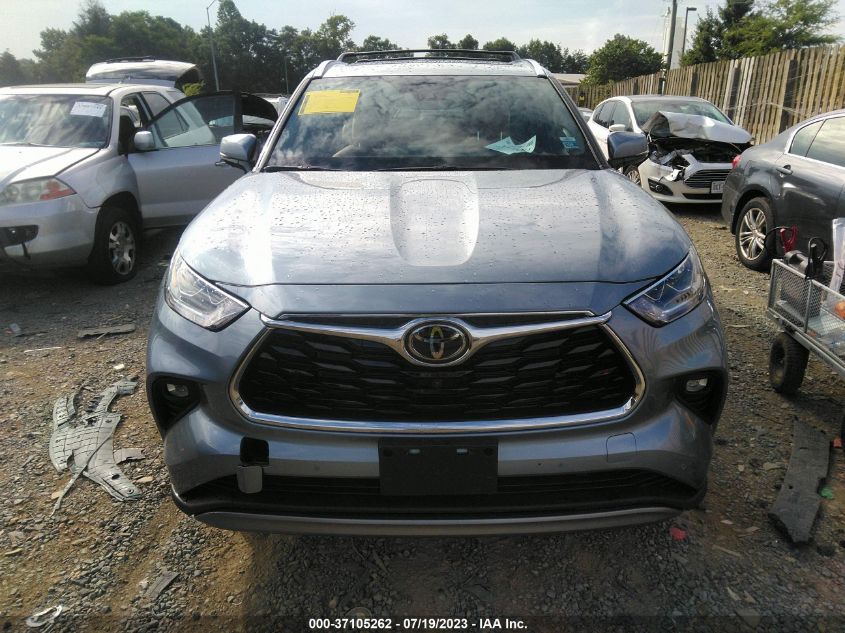 2022 TOYOTA HIGHLANDER PLATINUM - 5TDFZRBH9NS238439