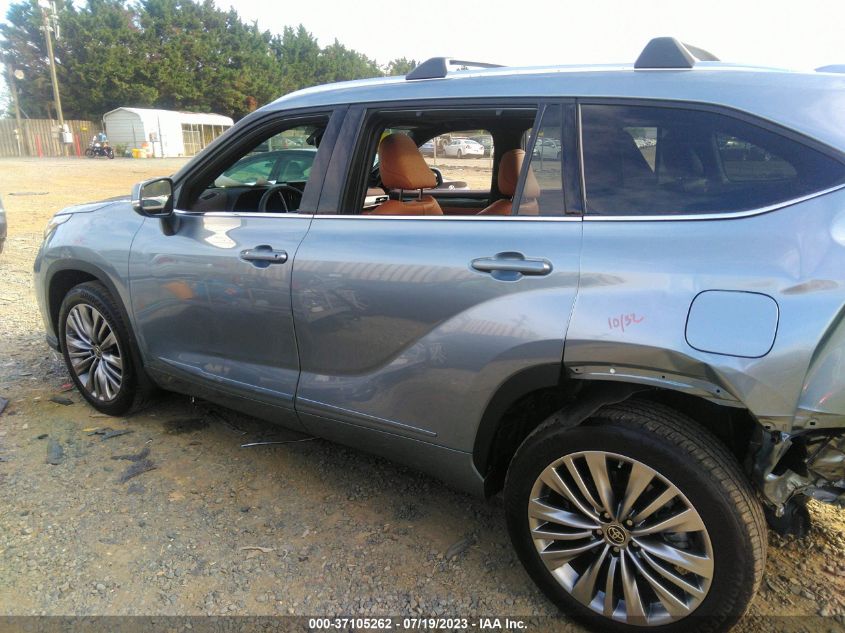 2022 TOYOTA HIGHLANDER PLATINUM - 5TDFZRBH9NS238439