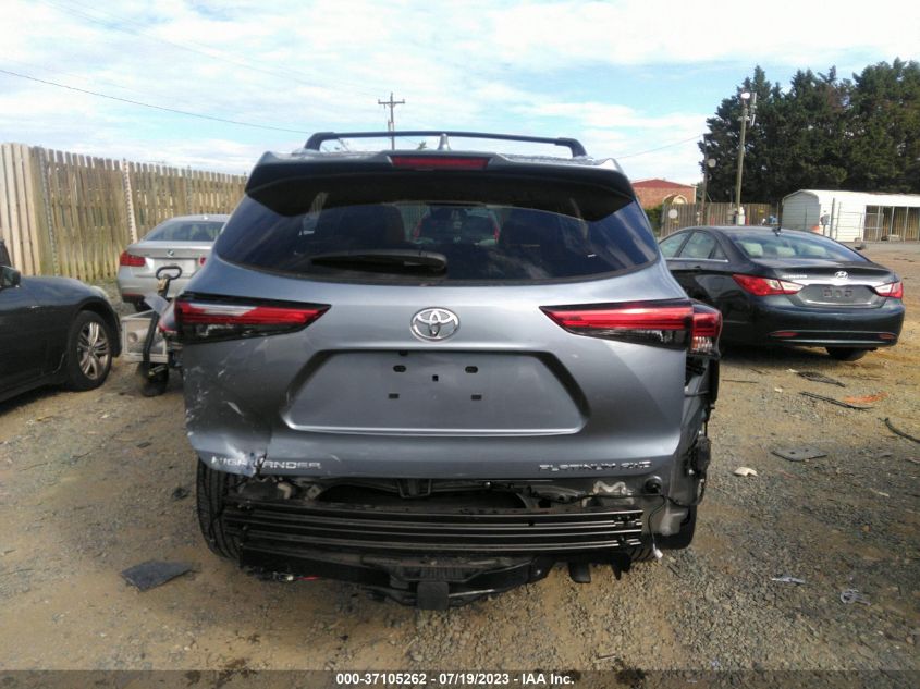 2022 TOYOTA HIGHLANDER PLATINUM - 5TDFZRBH9NS238439