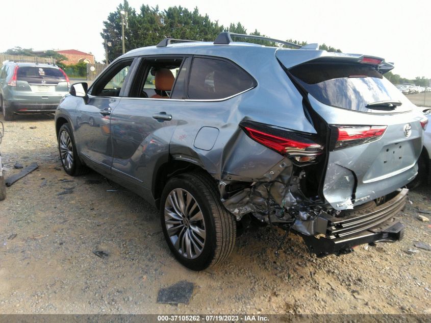 2022 TOYOTA HIGHLANDER PLATINUM - 5TDFZRBH9NS238439