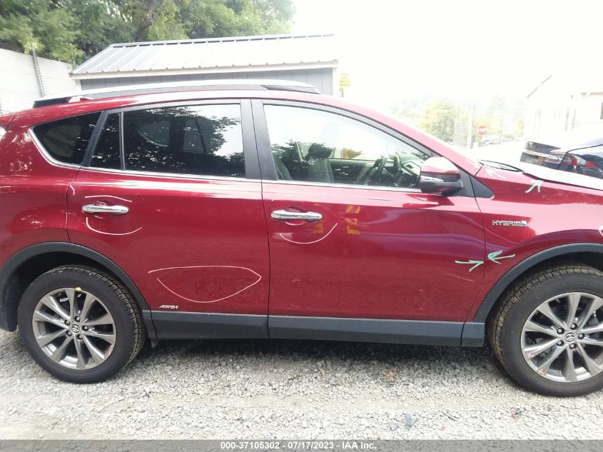 2018 TOYOTA RAV4 HYBRID LIMITED - JTMDJREV1JD176010