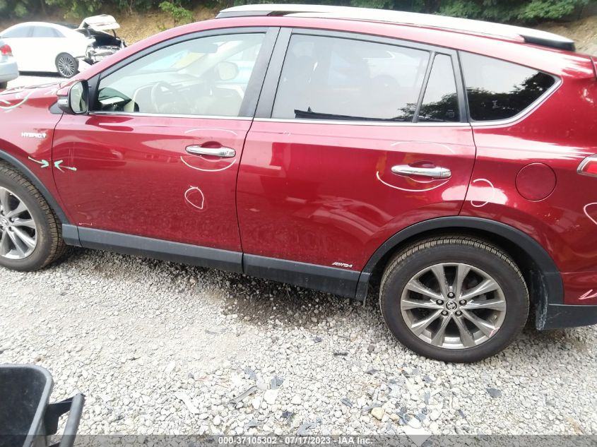2018 TOYOTA RAV4 HYBRID LIMITED - JTMDJREV1JD176010