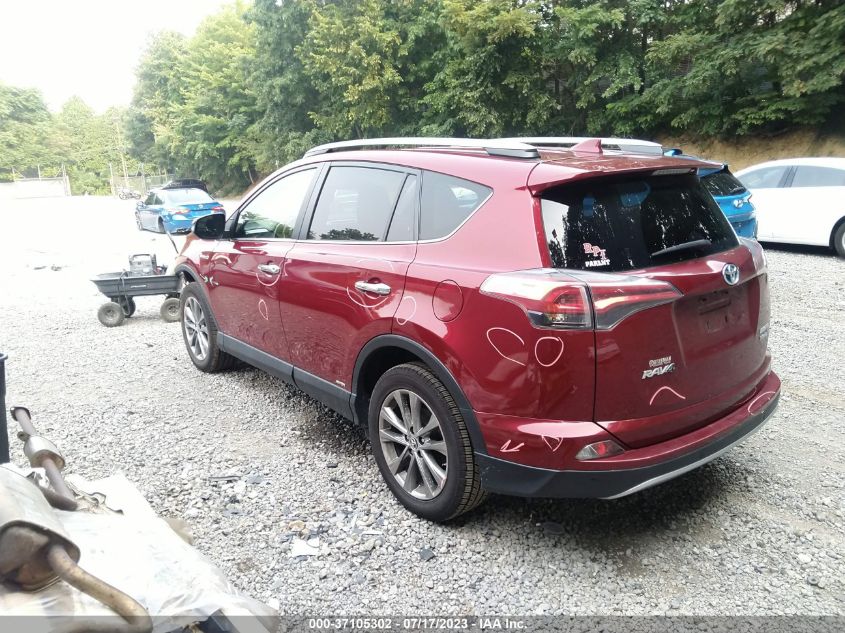 2018 TOYOTA RAV4 HYBRID LIMITED - JTMDJREV1JD176010