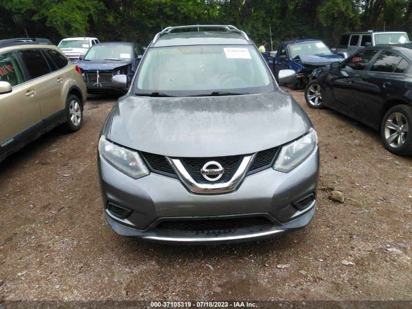 2016 NISSAN ROGUE S/SL/SV - KNMAT2MV6GP735192