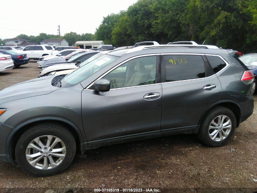 2016 NISSAN ROGUE S/SL/SV - KNMAT2MV6GP735192