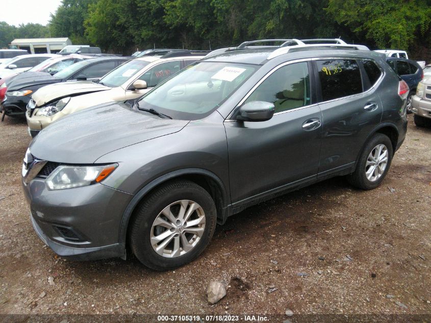 2016 NISSAN ROGUE S/SL/SV - KNMAT2MV6GP735192