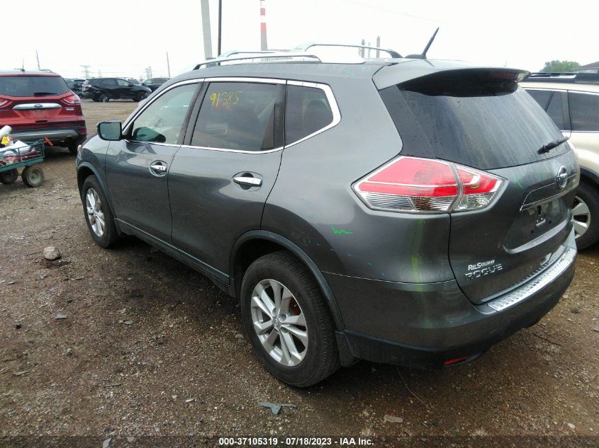 2016 NISSAN ROGUE S/SL/SV - KNMAT2MV6GP735192