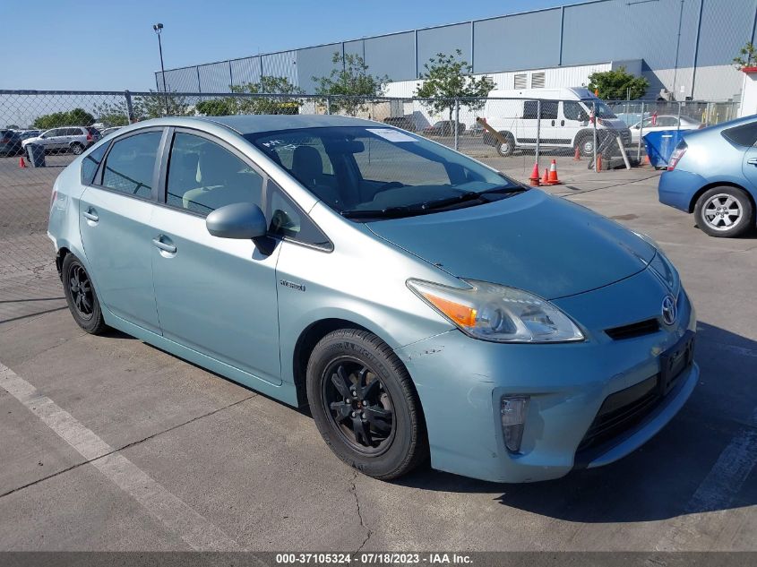 2014 TOYOTA PRIUS FOUR/FIVE/THREE/ONE/TWO - JTDKN3DU1E1849211