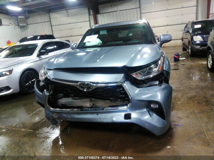 2021 TOYOTA HIGHLANDER PLATINUM - 5TDFZRBH1MS148930