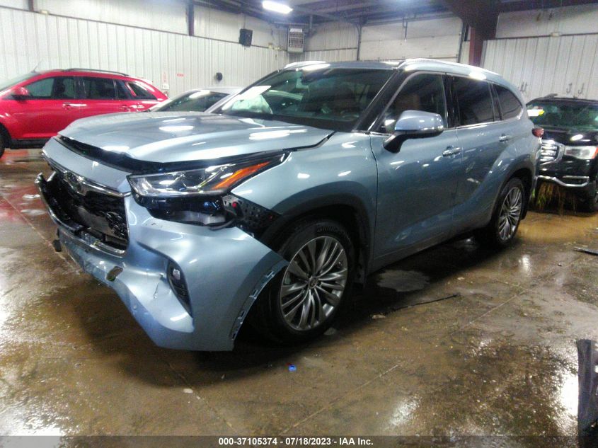 2021 TOYOTA HIGHLANDER PLATINUM - 5TDFZRBH1MS148930