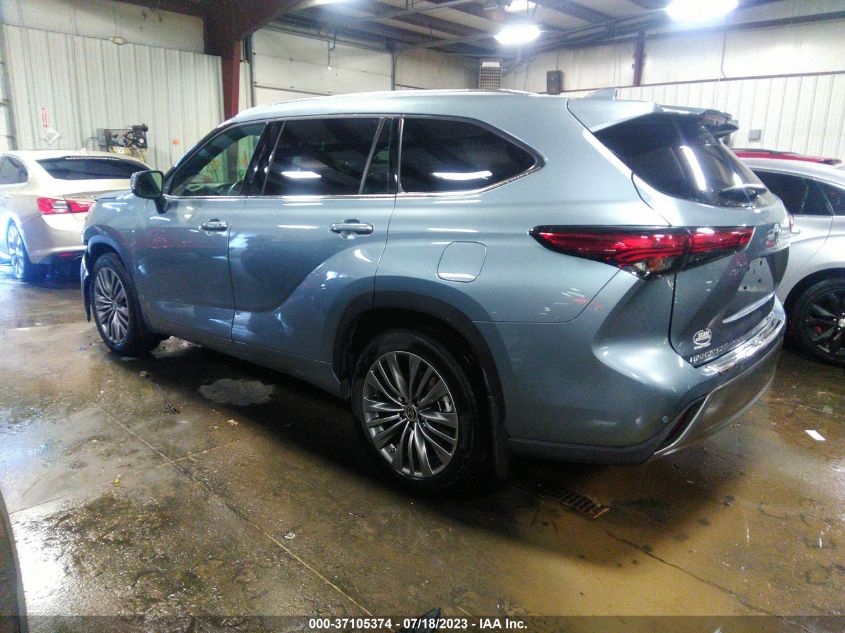2021 TOYOTA HIGHLANDER PLATINUM - 5TDFZRBH1MS148930