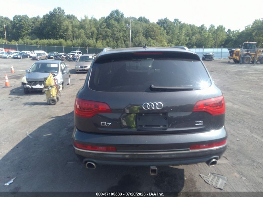 2015 AUDI Q7 3.0L TDI PREMIUM PLUS - WA1LMAFE5FD018564