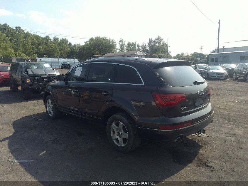 2015 AUDI Q7 3.0L TDI PREMIUM PLUS - WA1LMAFE5FD018564