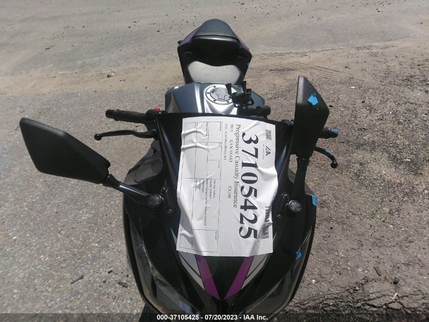 2015 KAWASAKI EX300 A - JKAEX8A12FDA24841