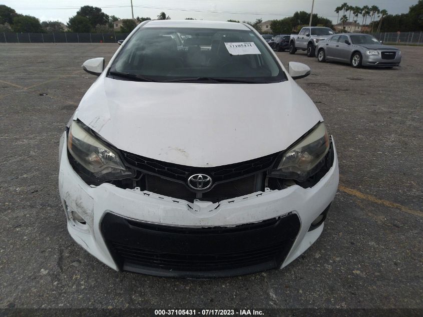 2015 TOYOTA COROLLA L/LE/S/S PLUS/LE PLUS - 5YFBURHE1FP296744