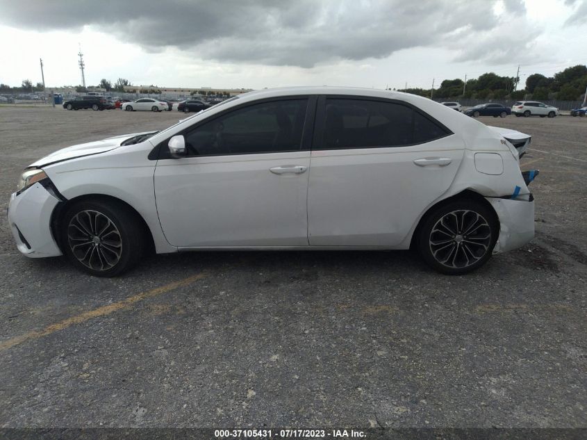 2015 TOYOTA COROLLA L/LE/S/S PLUS/LE PLUS - 5YFBURHE1FP296744