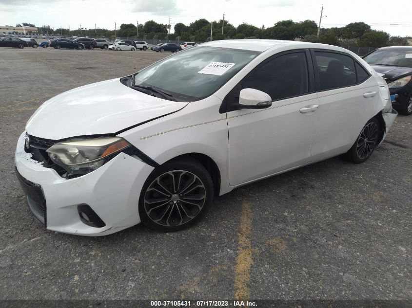 2015 TOYOTA COROLLA L/LE/S/S PLUS/LE PLUS - 5YFBURHE1FP296744