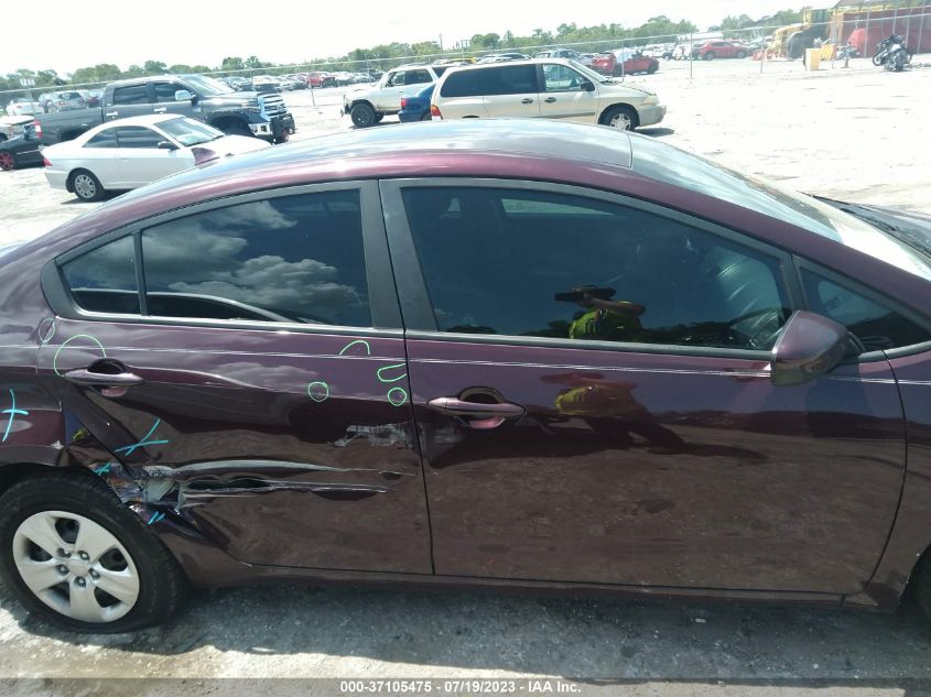 2017 KIA FORTE LX - 3KPFK4A72HE017506