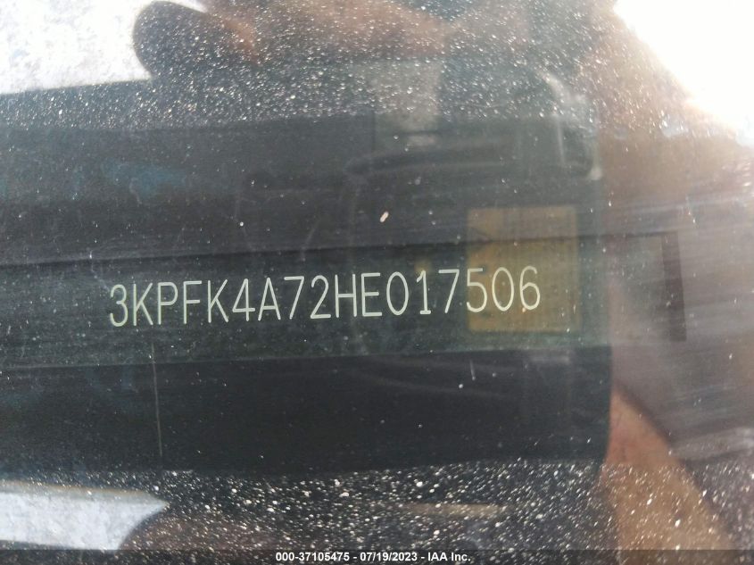 2017 KIA FORTE LX - 3KPFK4A72HE017506