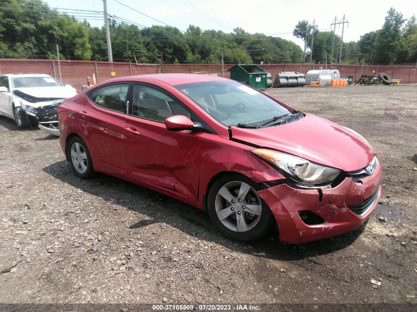 2013 HYUNDAI ELANTRA GLS - KMHDH4AE5DU975714