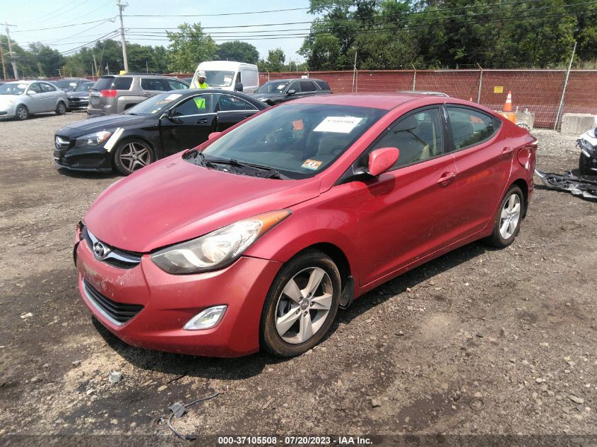 2013 HYUNDAI ELANTRA GLS - KMHDH4AE5DU975714