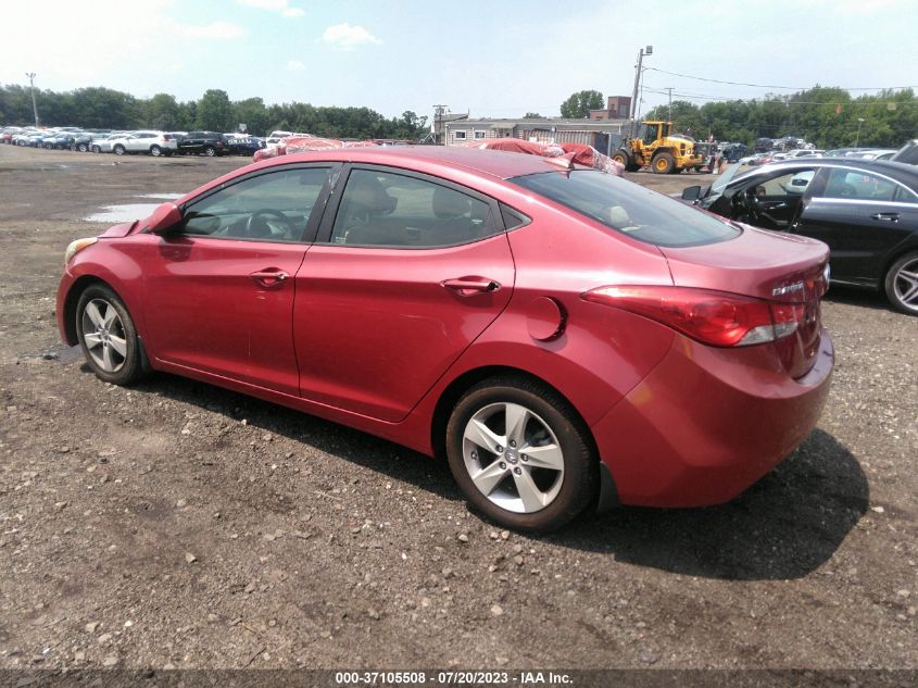 2013 HYUNDAI ELANTRA GLS - KMHDH4AE5DU975714