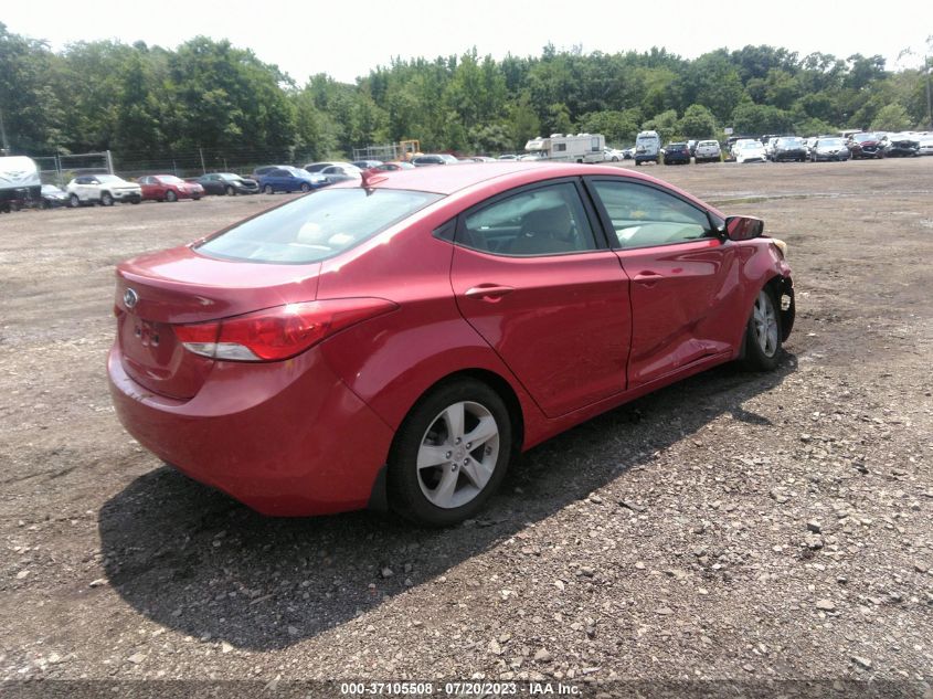 2013 HYUNDAI ELANTRA GLS - KMHDH4AE5DU975714