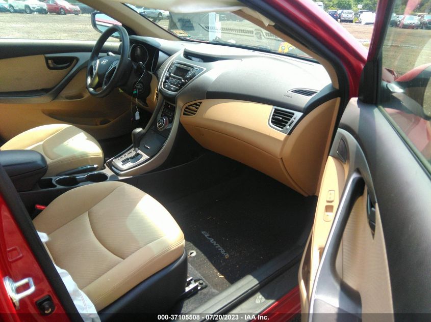 2013 HYUNDAI ELANTRA GLS - KMHDH4AE5DU975714