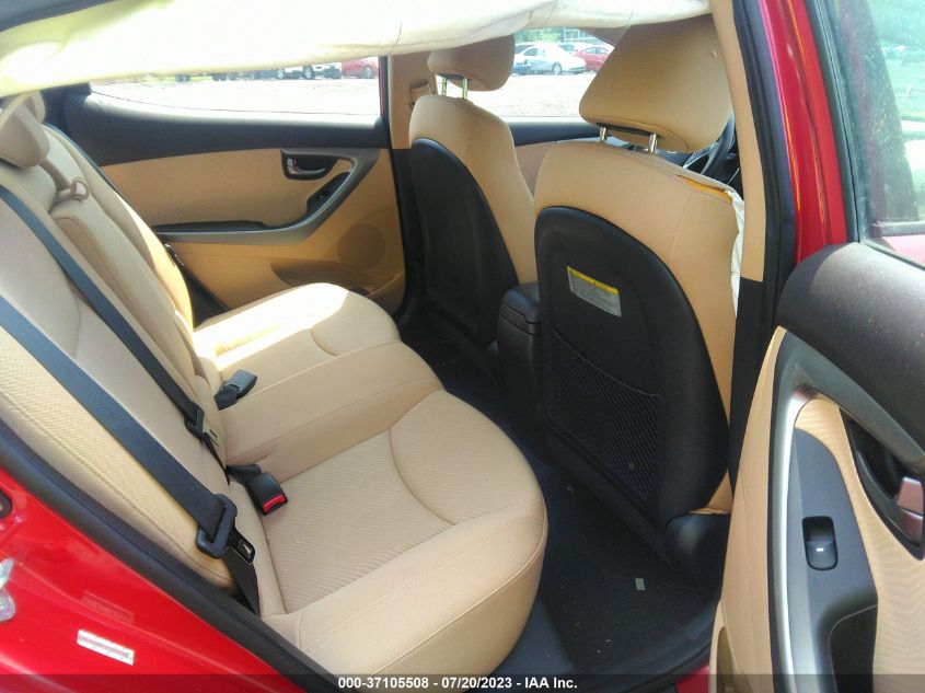 2013 HYUNDAI ELANTRA GLS - KMHDH4AE5DU975714