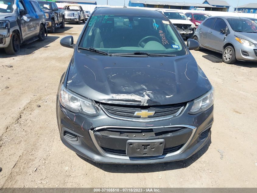 2017 CHEVROLET SONIC LT - 1G1JD5SH7H4114678