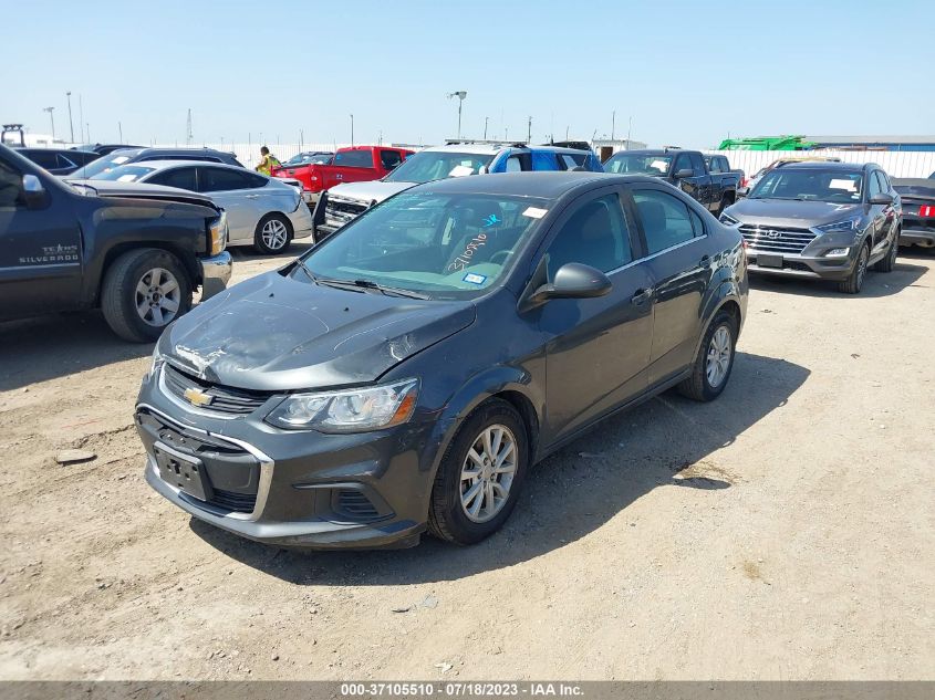 2017 CHEVROLET SONIC LT - 1G1JD5SH7H4114678