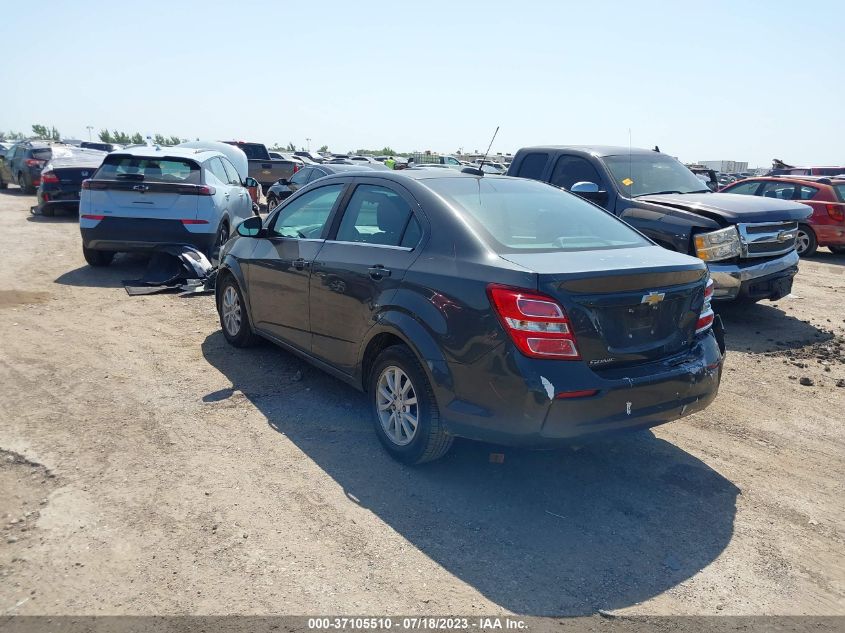 2017 CHEVROLET SONIC LT - 1G1JD5SH7H4114678