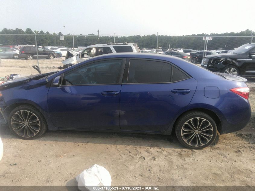 2015 TOYOTA COROLLA L/LE/LE PLS/PRM/S/S PLS - 2T1BURHE9FC476327