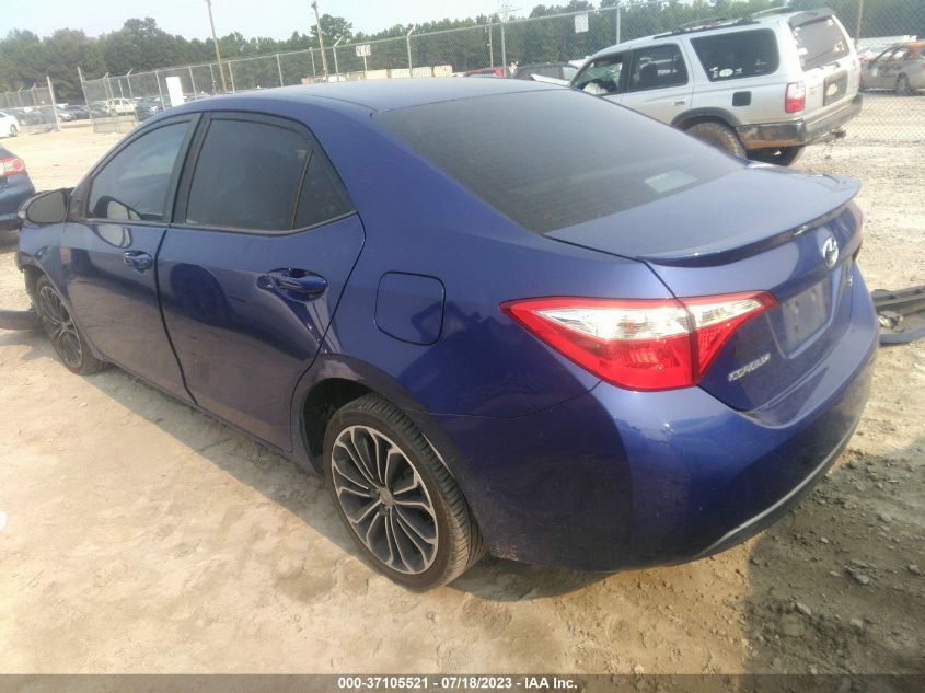 2015 TOYOTA COROLLA L/LE/LE PLS/PRM/S/S PLS - 2T1BURHE9FC476327