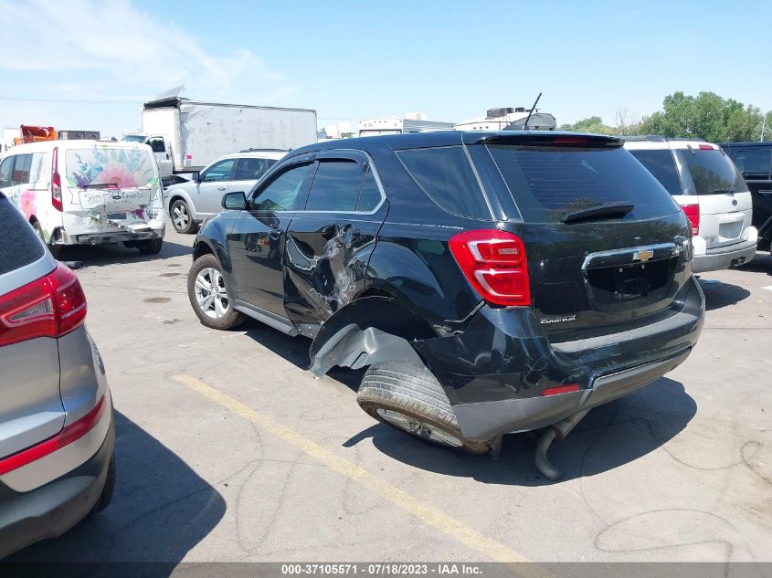 2017 CHEVROLET EQUINOX LS - 2GNALBEK2H1564208