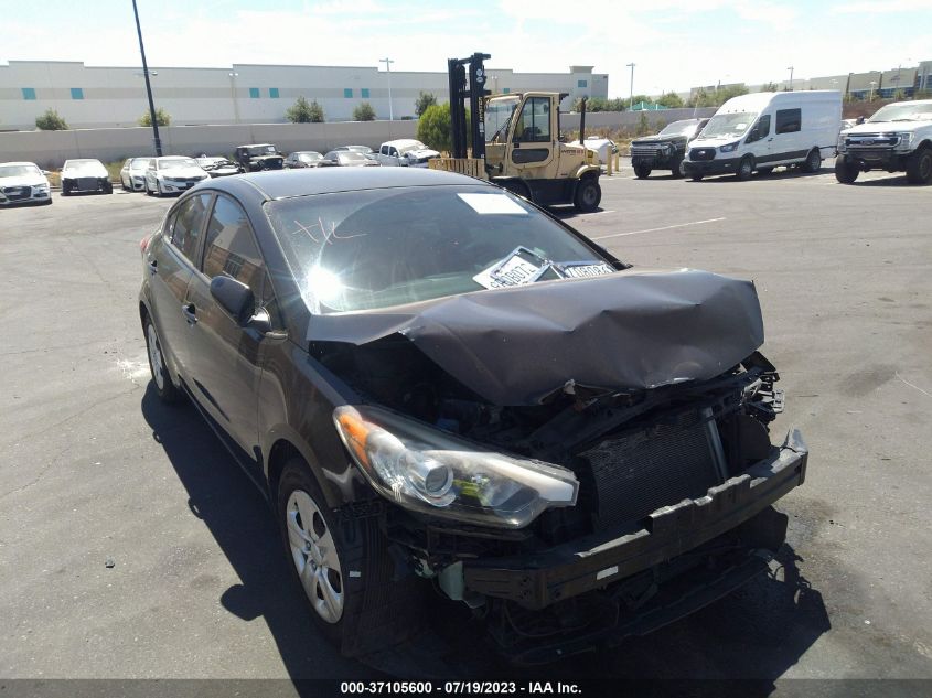 2016 KIA FORTE LX - KNAFK4A60G5587602