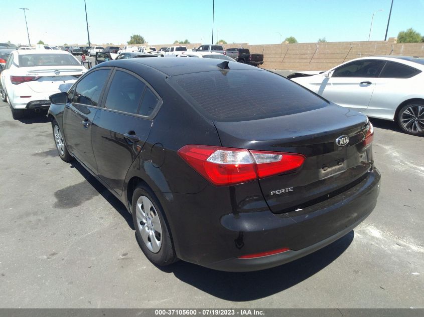2016 KIA FORTE LX - KNAFK4A60G5587602
