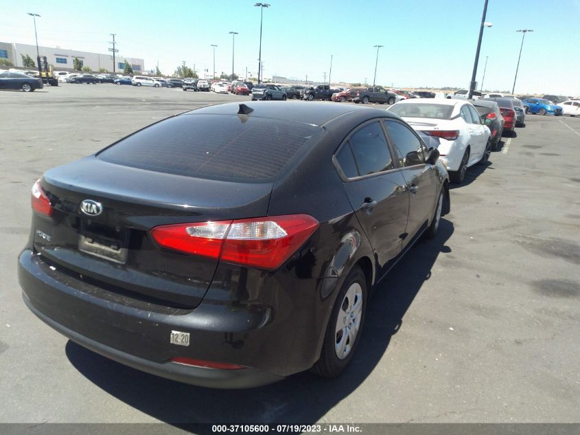2016 KIA FORTE LX - KNAFK4A60G5587602
