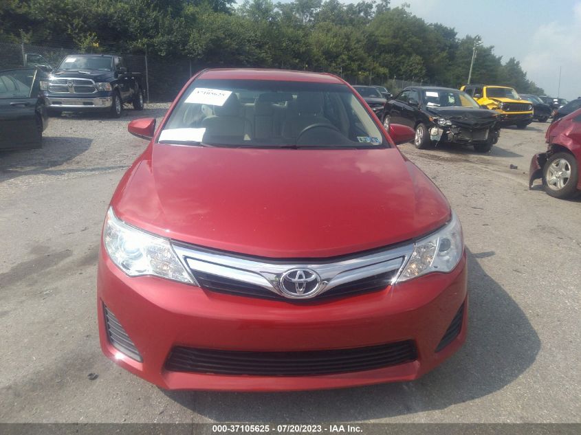 2013 TOYOTA CAMRY L/LE/SE/XLE - 4T4BF1FK8DR284242