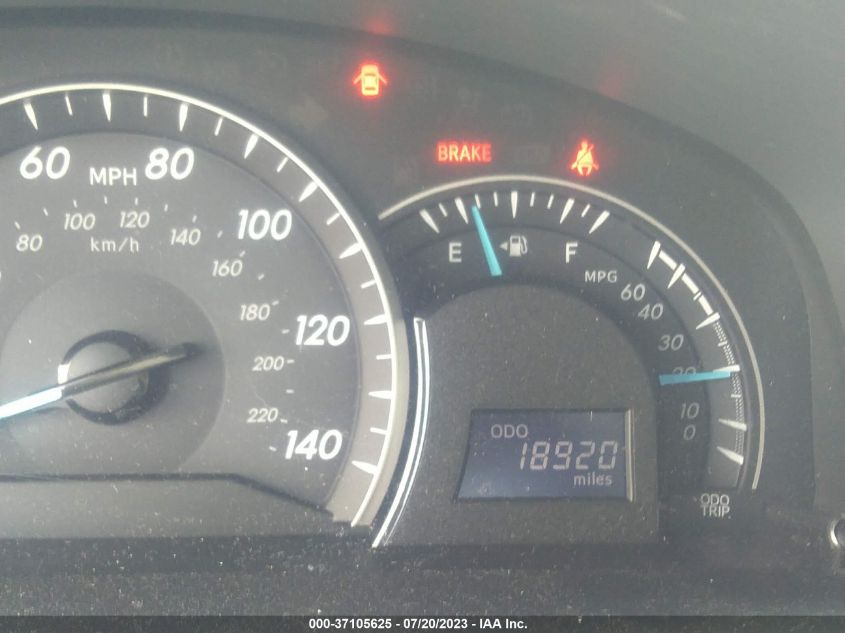 2013 TOYOTA CAMRY L/LE/SE/XLE - 4T4BF1FK8DR284242