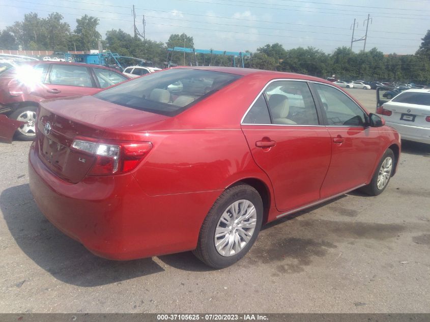 2013 TOYOTA CAMRY L/LE/SE/XLE - 4T4BF1FK8DR284242