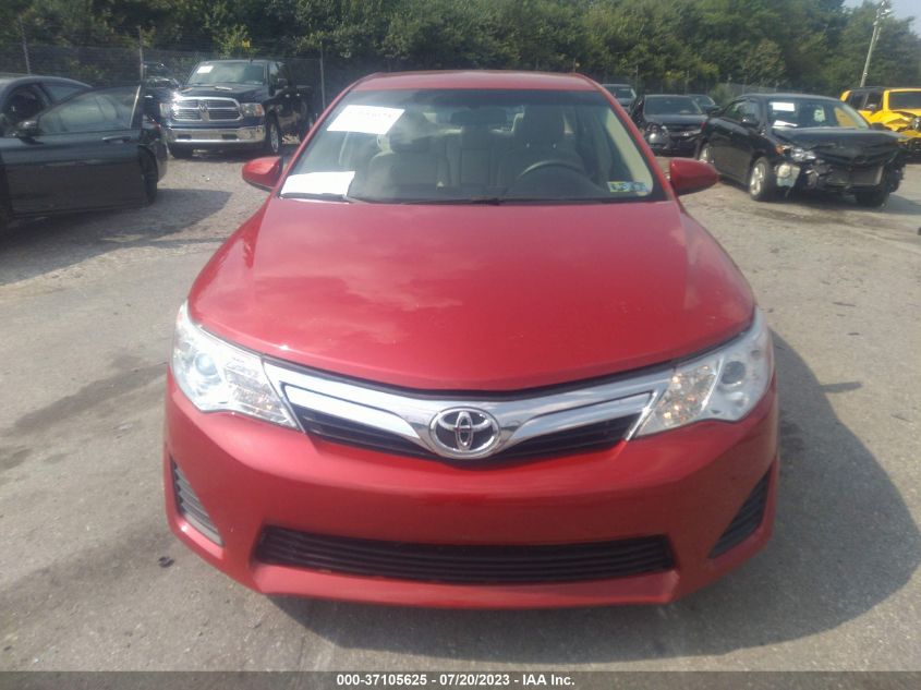 2013 TOYOTA CAMRY L/LE/SE/XLE - 4T4BF1FK8DR284242