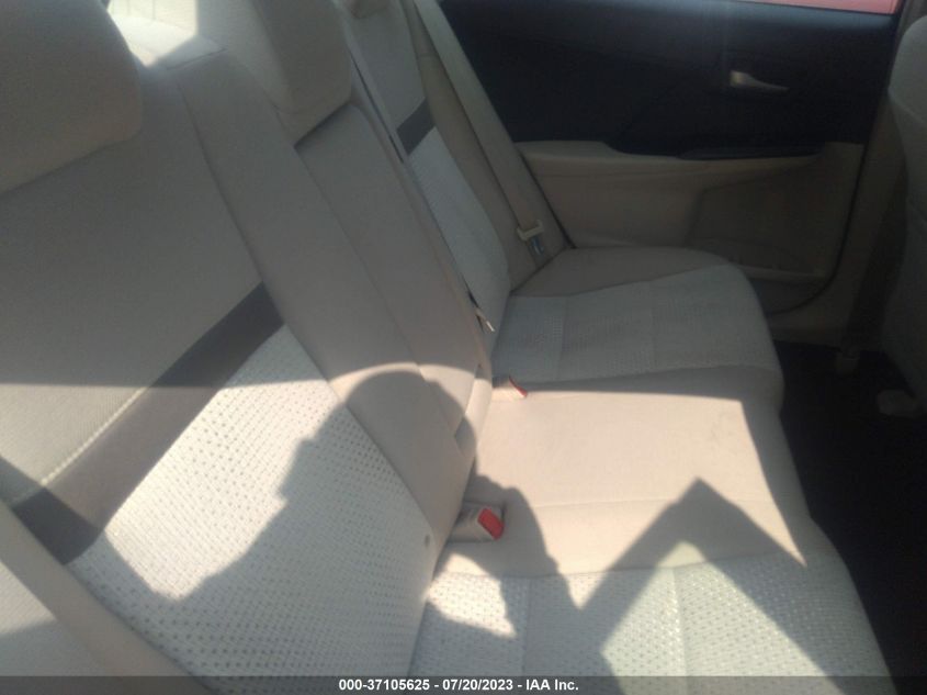 2013 TOYOTA CAMRY L/LE/SE/XLE - 4T4BF1FK8DR284242