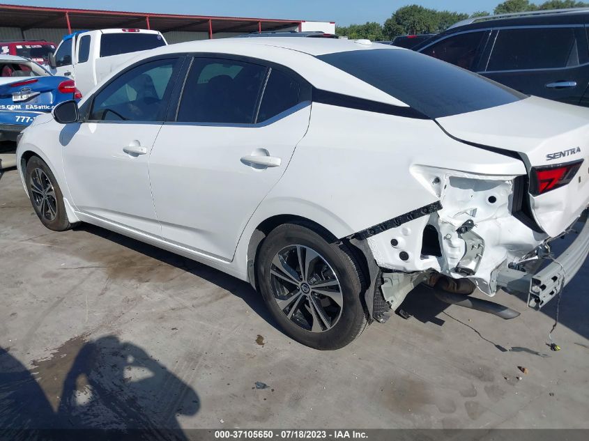 2022 NISSAN SENTRA SV - 3N1AB8CV6NY301313