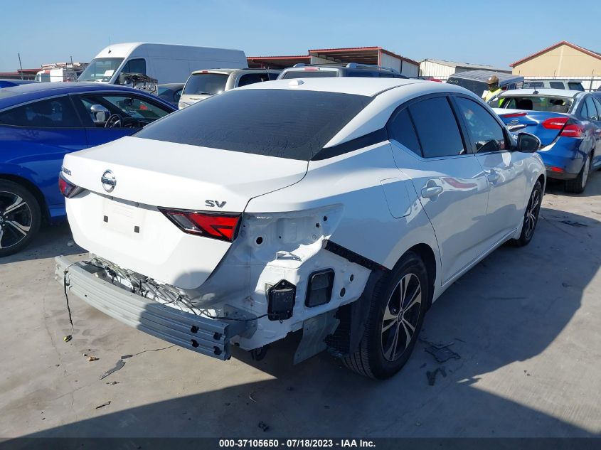 2022 NISSAN SENTRA SV - 3N1AB8CV6NY301313