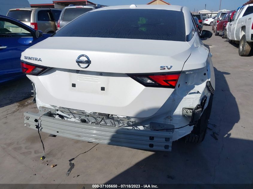2022 NISSAN SENTRA SV - 3N1AB8CV6NY301313